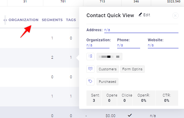 New Columns in CRM