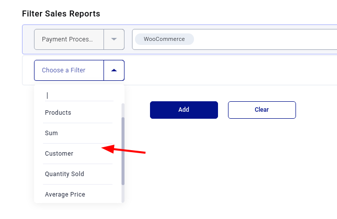 New Filter Options