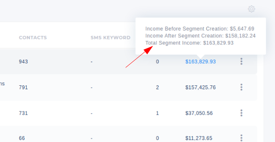 Segment Income